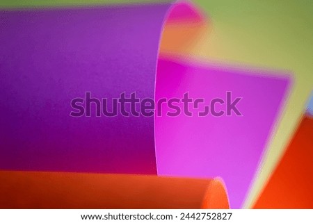 Colorful abstract background. Paper texture. Macro photography. 
