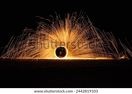 Pictures about pyrotechnic art are hot