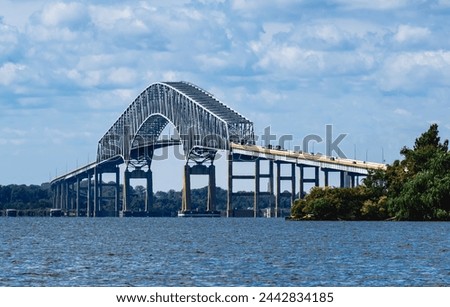 Francis Scott Key Bridge - Baltimore, Maryland USA Royalty-Free Stock Photo #2442834185
