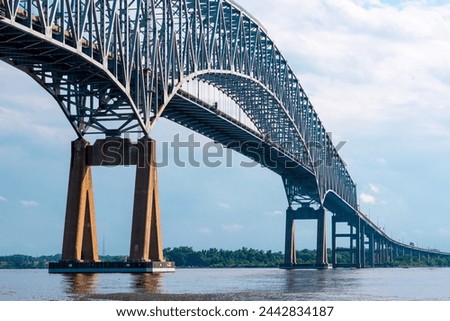 Francis Scott Key Bridge - Baltimore, Maryland USA Royalty-Free Stock Photo #2442834187