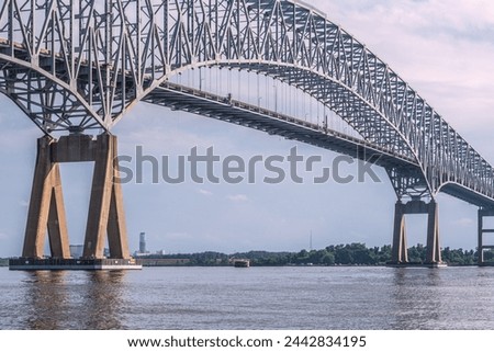 Francis Scott Key Bridge - Baltimore, Maryland USA Royalty-Free Stock Photo #2442834195