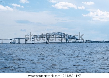 Francis Scott Key Bridge - Baltimore, Maryland USA Royalty-Free Stock Photo #2442834197