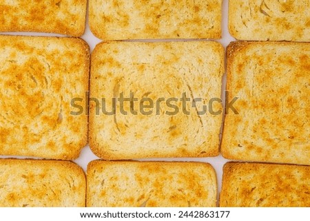 Special Chinese food grilled steamed bun slices