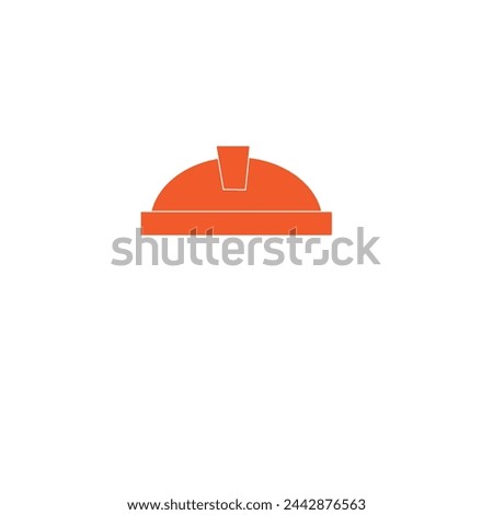 Vector minimalist engineering clip art or logo