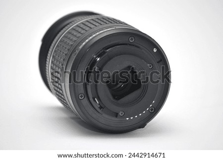 Camera lens with manual and automatic focus