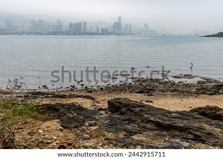 Beach and coastal view from Hong Kong