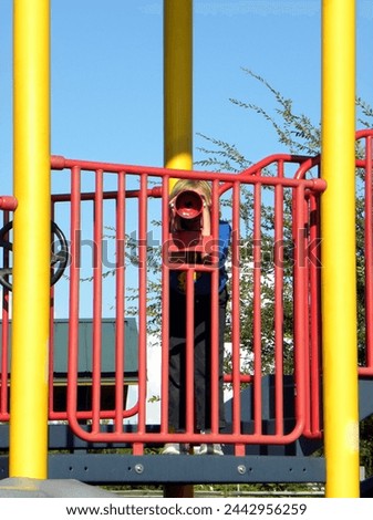 An Architectural photograph of playground equipment in the Winter Haven, Florida area. 