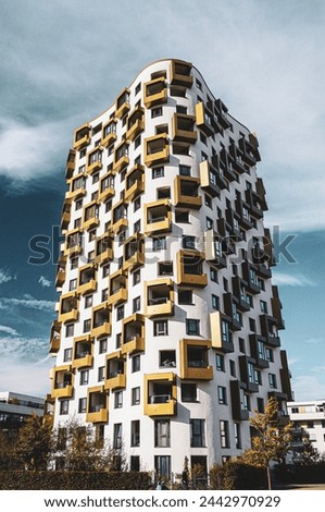 Siemens apartment at Munich city Royalty-Free Stock Photo #2442970929