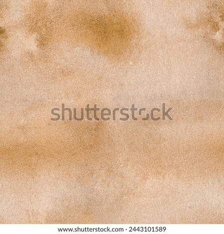watercolor chaotic light brown abstract texture and watercolor sky and clouds vintage.