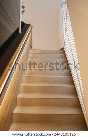 Stairs Leading Up to Window