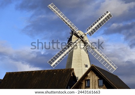 Cranbrook, Kent, UK, 23rd March 2024, Union Mill Cranbrook, Kent. Englands highest Smock Mill built 1814.


 Royalty-Free Stock Photo #2443161663