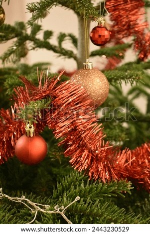 Christmas decoration, Christmas baubles, Christmas tree