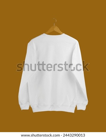 Sweatshirt with Isolated clean background, Showcase style and comfort, this high-resolution image captures a sweatshirt laid out against a clean background. Daska, Punjab, Pakistan