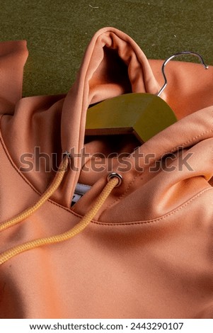 Hoodie with Isolated clean background, Showcase style and comfort, this high-resolution image captures a sweatshirt laid out against a clean background. Daska, Punjab, Pakistan