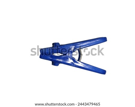 clothes hanger on a white background 