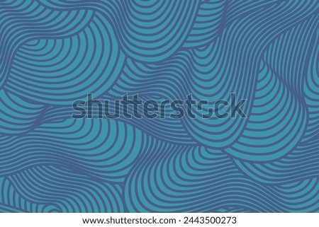 Abstract irregular blue tosca color striped textured background. seamless geometric pattern design for certificate, invitation, textile, clothes, cover and others.