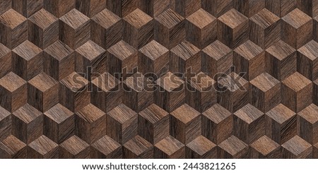Seamless wood parquet texture or background. 
