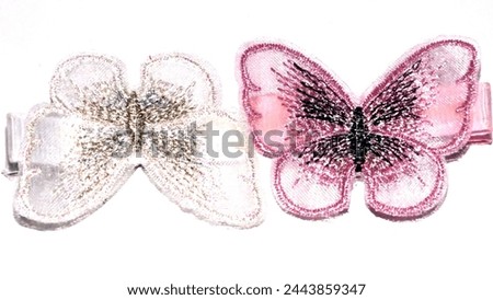 Butterfly hair bands made from spirals must be suitable for children and adults for hair clips
					