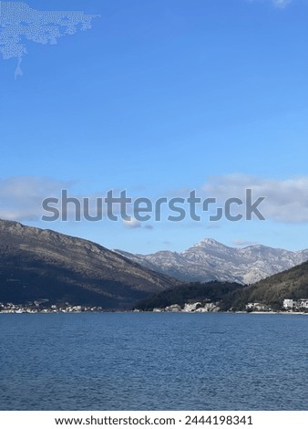 Photo Picture of the Beautiful sea Coast's View Montenegro Donja Lastva