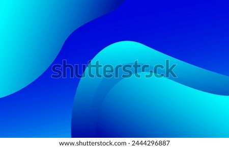 Blue liquid abstract background. Vector illustration