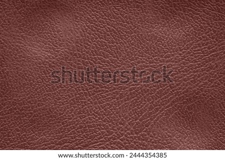 Synthetic leather brown background texture.