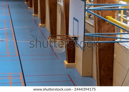 The gym at the university.
