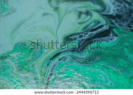 Beautiful fluid art natural luxury painting. Marbleized effect. Royalty-Free Stock Photo #2444396713