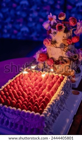 Beautiful birthday cake wallpaper image 