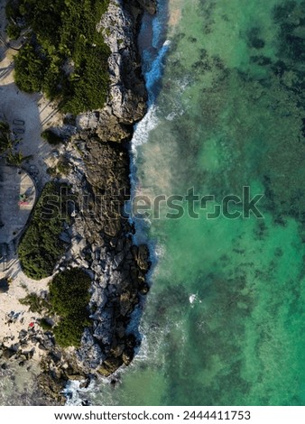 Cancun Mexico sunny aerial photos
