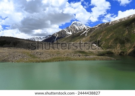 Lulusar Lake in Naran Valley, Pakistan.