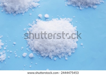 Sodium Hydroxide or NaOH, caustic soda Royalty-Free Stock Photo #2444475453