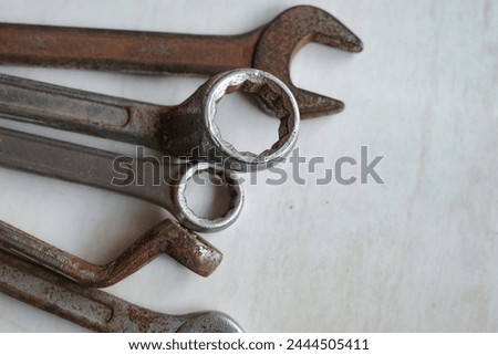 screwdriver key on a white background