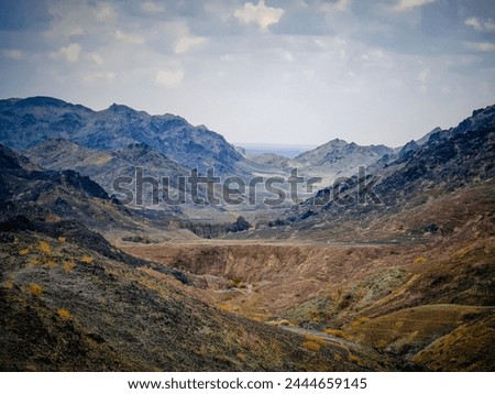 Valley of Copper in Chagai district, Baluchistan Pakistan Royalty-Free Stock Photo #2444659145