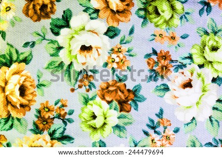 The floral fabric Abstract, may use as background