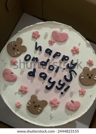 cake for my best friend's birthday