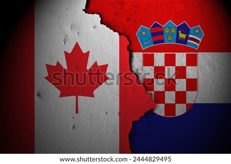 Relations between canada and croatia