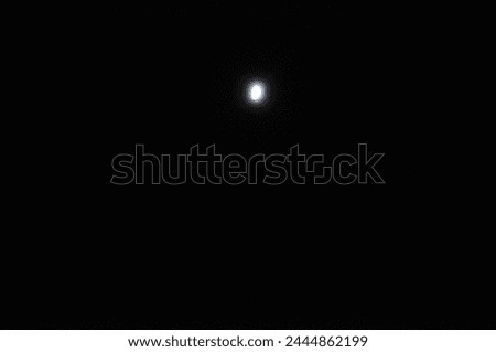 An abstract photo of a moon