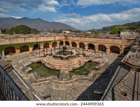 Convent of La Merced, Antigua, Guatemala Royalty-Free Stock Photo #2444909365