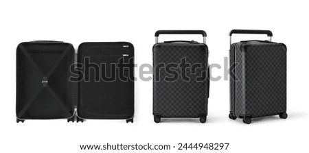 Suitcase isolated on white background