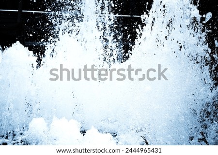 Close up of the splashing water background.