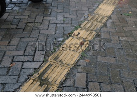 Guiding blocks, also known as paving blocks or tactile paving, are architectural elements specifically designed to guide and provide guidance to people with blindness or loss of life.