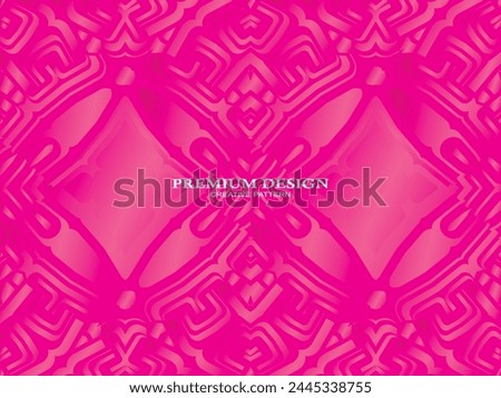 Premium background with abstract pattern. Modern steel and carbon fiber pink background. light and shadow.
