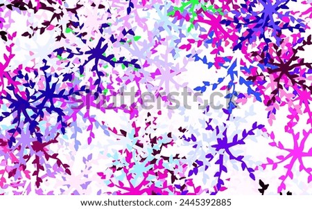 Light Multicolor vector pattern with random forms. Modern abstract illustration with colorful random forms. Best smart design for your business.