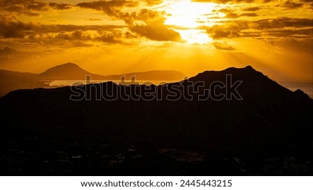 Oahu Diamondhead Koko head crater Sunrise sunset
