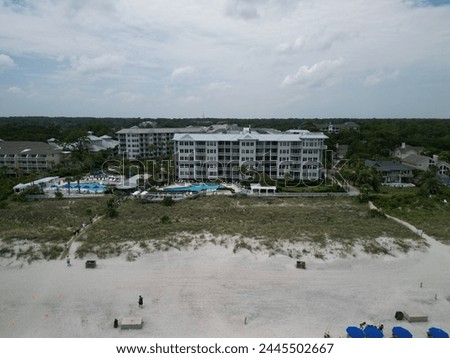 Hilton Head Island Beach, South Carolina Drone Photo's from the sky