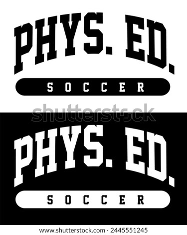PE Physical Education Phys Ed Volleyball Soccer Sports Uniform Label Logo Template Sign Vector EPS PNG Transparent No Background Clip Art Vector EPS PNG