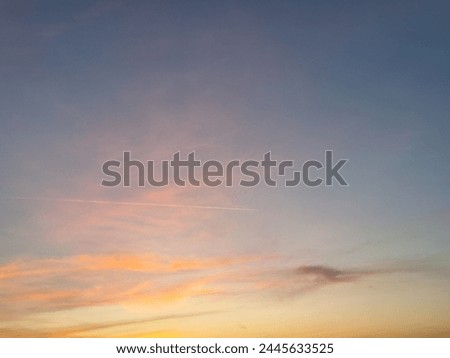 Beautiful evening sky view with clouds skyline| bright colors| before sunset view.