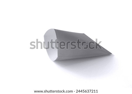 Grey or green Food snack packaging mockup photo shooting. Blank plain Pack shot product pillow bag isolated on white background, template for packaging label design   