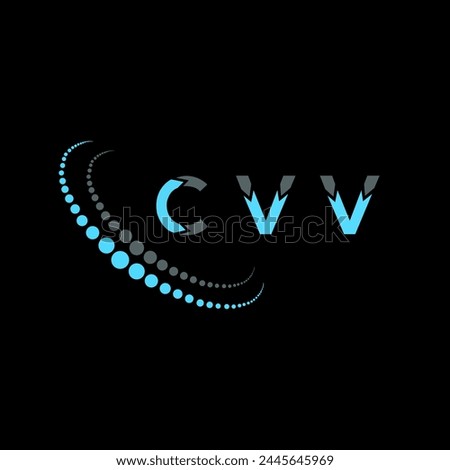 CVV letter logo abstract design. CVV unique design. CVV.
 Royalty-Free Stock Photo #2445645969