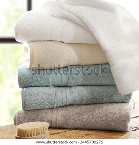 Ensure your bath linens stand out with these stunning, high-resolution images for towels, washcloths, and bath sheets.